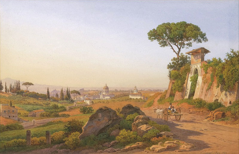 Salomon Corrodi,Monte Mario (1873)